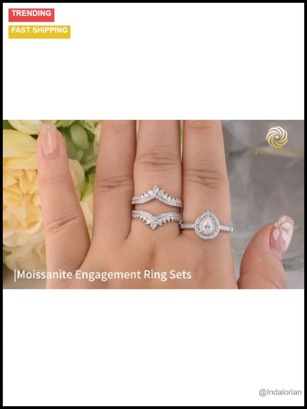 N/A teardrop bridal